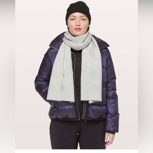 Lululemon stamped with love scarf